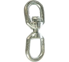 Вертлюг петля-петля оцинкованный 6мм Tech-Krep 112752 
