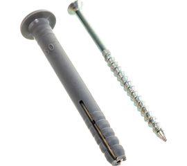 Дюбель-гвоздь 6х60 гриб, полипропилен 40шт - коробка Tech-Krep 112711 