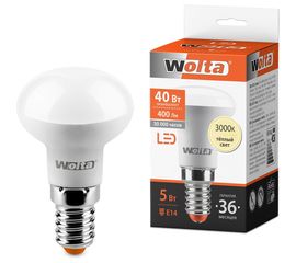 Лампа LED Wolta 3000K 25Y39R5E14 