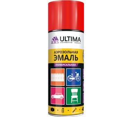 Аэрозольная флуоресцентная краска Ultima красная, 520 мл ULT102 