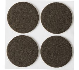Самоклеящиеся накладки на мебельные ножки Stayer COMFORT фетровые, коричневые, круглые - диаметр 28 мм, 8 шт 40910-28 