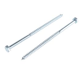 Сантехнический болт DIN 571 оцинкованный 6х120, 30шт - коробка Tech-Krep 126553 