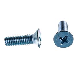 Винт Tech-Krep DIN965 с потайной головкой, оцинкованный М5х16 18 шт - пакет 102993 