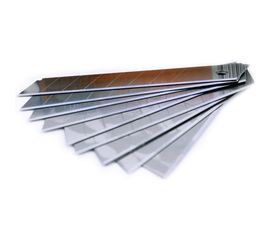 Набор сегментированных лезвий ZOLDER 9 мм, толщина 0,4 мм, 10 шт 4680001115710 