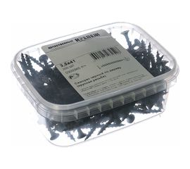 Саморез Качественный Крепеж 3,5х41 потай, крупная резьба, оксид 200 шт 0300365 КЧ 