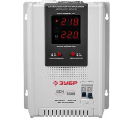 Автоматический стабилизатор напряжения ЗУБР Профессионал 5000ВА 140-260В 5кВт 59385-5 