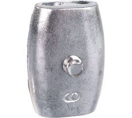 Зажим троса "Бочонок" 2 шт. (6 мм; ТФ6) Зубр 4-304456-06 