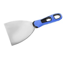 Шпатель с профилированным нержавеющим полотном и 2к ручкой 100мм Зубр ПРОФЕССИОНАЛ 10049-10_z03 