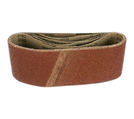 Лента шлифовальная бесконечная СТАНДАРТ на тканевой основе (5 шт; 100х610 мм; P40) для ЛШМ Зубр 35343-040 