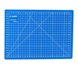 Непрорезаемый коврик Зубр Эксперт 3 мм цвет синий 300x220 мм 09903 