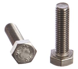 Болт с шестигранной головкой, с полной резьбой ЕВРОПАРТНЕР DIN 933 нержав. сталь, 8х30 мм, 4 шт. G2 3283 1 