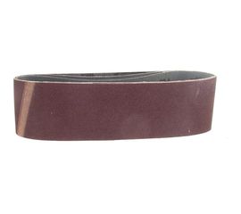 Лента шлифовальная "МАСТЕР" 3 шт. (75х533 мм; P80) для ЛШМ Зубр 35542-080 