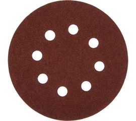 Круг шлифовальный универсальный 5 шт. (125 мм; Р80) "МАСТЕР" Зубр 35562-125-080 