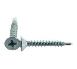 Оконный саморез Госкреп белые, сверло, 3.9х25 мм, 40 шт. 1-0021750 