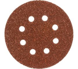 Круг шлифовальный универсальный 5 шт. (125 мм; Р40) "МАСТЕР" Зубр 35562-125-040 