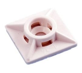 Самоклеящаяся площадка для хомутов ЕВРОПАРТНЕР 28х28 мм 20шт. 3 0822 2 