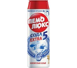 Чистящее средство ПЕМОЛЮКС Сода-5 Экстра Ослепительно Белый 480 г, порошок 2415956 601895 