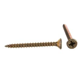 Универсальный саморез по дереву КрепСтройГрупп 4х40 желтый цинк, 300 шт. 145435 