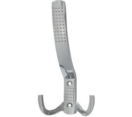 Крючок-вешалка НОРА-М №11 3-х рож. хром 14327 