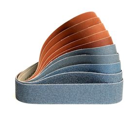 Комплект лент шлифовальных (10 шт; 1250х50 мм; P40-P800) Мосгриндер БАЗ-1250101 