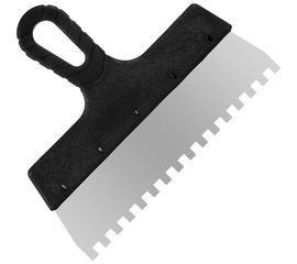 Фасадный зубчатый шпатель (250 мм, зуб 8x8 мм) РемоКолор 12-1-118 