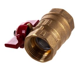 Шаровой кран для воды ОПТИМА 3/4 г/г бабочка SOFFB034:227 