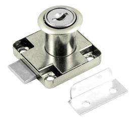 Мебельный замок НОРА-М 6136 никель 8526 