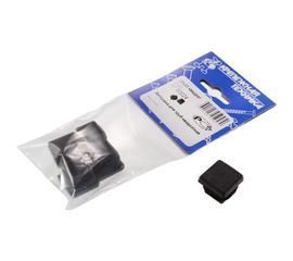 Квадратная заглушка для труб крепежная техника 20х20 мм 4 шт 60024 