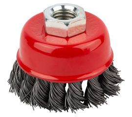 Чашечная стальная корщетка Курс для УШМ 65 мм 39041 