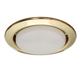 Точечный светильник Светкомплект GХ53х12Вт золото R75.G 