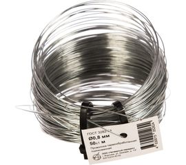 Стальная проволока МТК низкоуг. т/о цинк 50 м 0,8 1810000080 