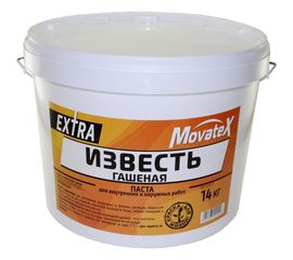 Гашеная известь Movatex EXTRA 14 кг Т18576 