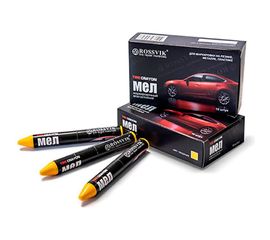 Мел для резины ROSSVIK 10 шт., желтый M.Y.X.10 