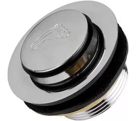 Донный клапан для ванны и душевой кабины OUTE латунь с хромовым покрытием TP73 