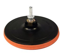 Тарелка опорная, мягкая 125 мм + адаптер Энкор 51541 