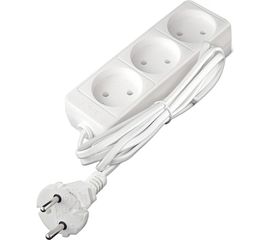 Бытовой удлинитель 1300 Вт 3гн. ШВВП 1,5м Союз 481S-0301 