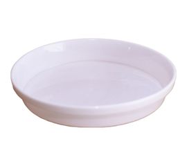 Поддонник для цветочных горшков 20 л Каменскволокно белый мрамор 00000030486 