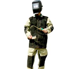 Костюм сварщика спилковый 96-100 / 182-188 Gigant GT-110 