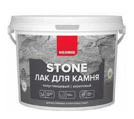 Водорастворимый лак по камню Neomid stone 5 л Н -STONE-5 