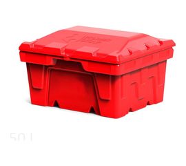 Ящик 250 л с крышкой POLIMER GROUP цвет красный FB15 
