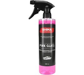 Профессиональный очиститель стекол и зеркал SHIMA DETAILER PINK GLASS 500 Ml 4603740920094 