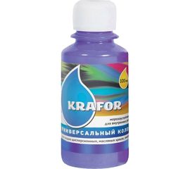 Универсальный колер Krafor №20 фиолетовый 0.1 л 32168 