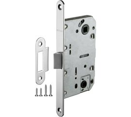 Врезная защелка Fuaro PLASTIC P96WC-50 CP хром 33613 