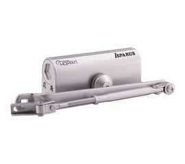 Доводчик ISPARUS ISP 430 от 50 до 110 кг, морозостойкий, серебро 16821 