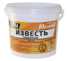 Гашеная известь Movatex EXTRA 7 кг Т18575 