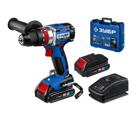 Бесщеточная ударная дрель-шуруповерт ЗУБР Профессионал DBS-201-22 
