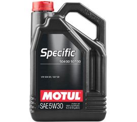 Синтетическое масло Specific VW 504 00 507 00 5W30 5л MOTUL 106375 