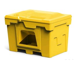 Ящик 500 л с крышкой и дозатором POLIMER GROUP цвет желтый FB227 