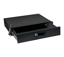 Ящик для документов Cabeus 2U, глубиной 360 мм, DRW-2U-BK 