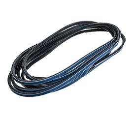 Щеточный уплотнитель Mebax 7х6 серый, в пакете, на пленке, 6 м 00-00001425 